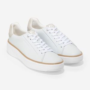 Cole Haan White Topspin Sneakers